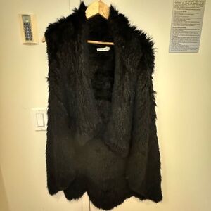 Alice and Olivia fur vest size M